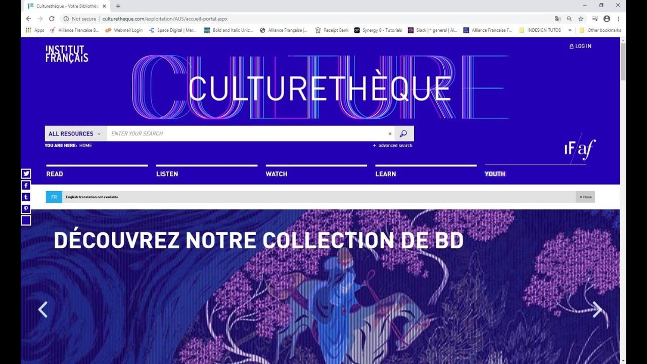 Culturethèque - Alliance Française de Nairobi