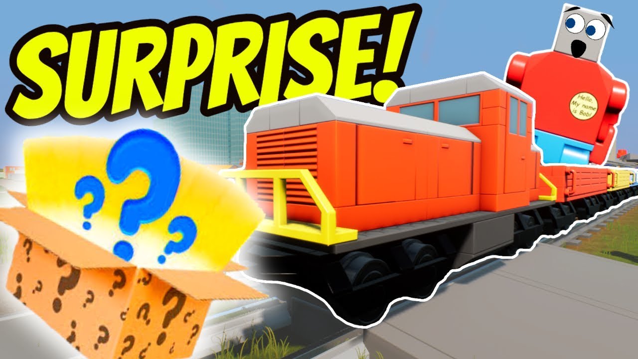 CRAZY BRICK RIGS CREATIONS VS LEGO TRAIN! | Multiplayer Brick Rigs Gameplay