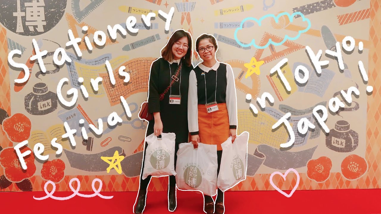 Stationery Girls Festival 2019 Vlog / Tour | Bungu Joshi | Japanese Stationery Event | Rainbowholic