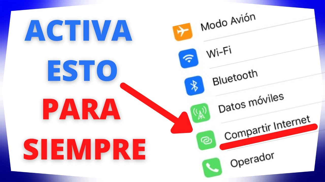 🥵 Mi iphone NO QUIERE COMPARTIR internet  (✅ SOLUCIÓN real)