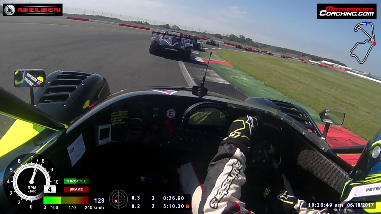 Race 2 Peter Tyler - Radical SR3-RSX at Silverstone GP 18.06.2017