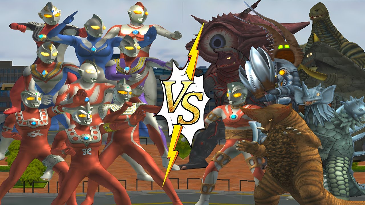 ウルトラマン LEO VS GOMORA, ULTRAMAN ASTRA VS TYRANT, ULTRASEVEN VS ACE ROBOT, JACK V ALIEN BALTAN #ウルトラマン