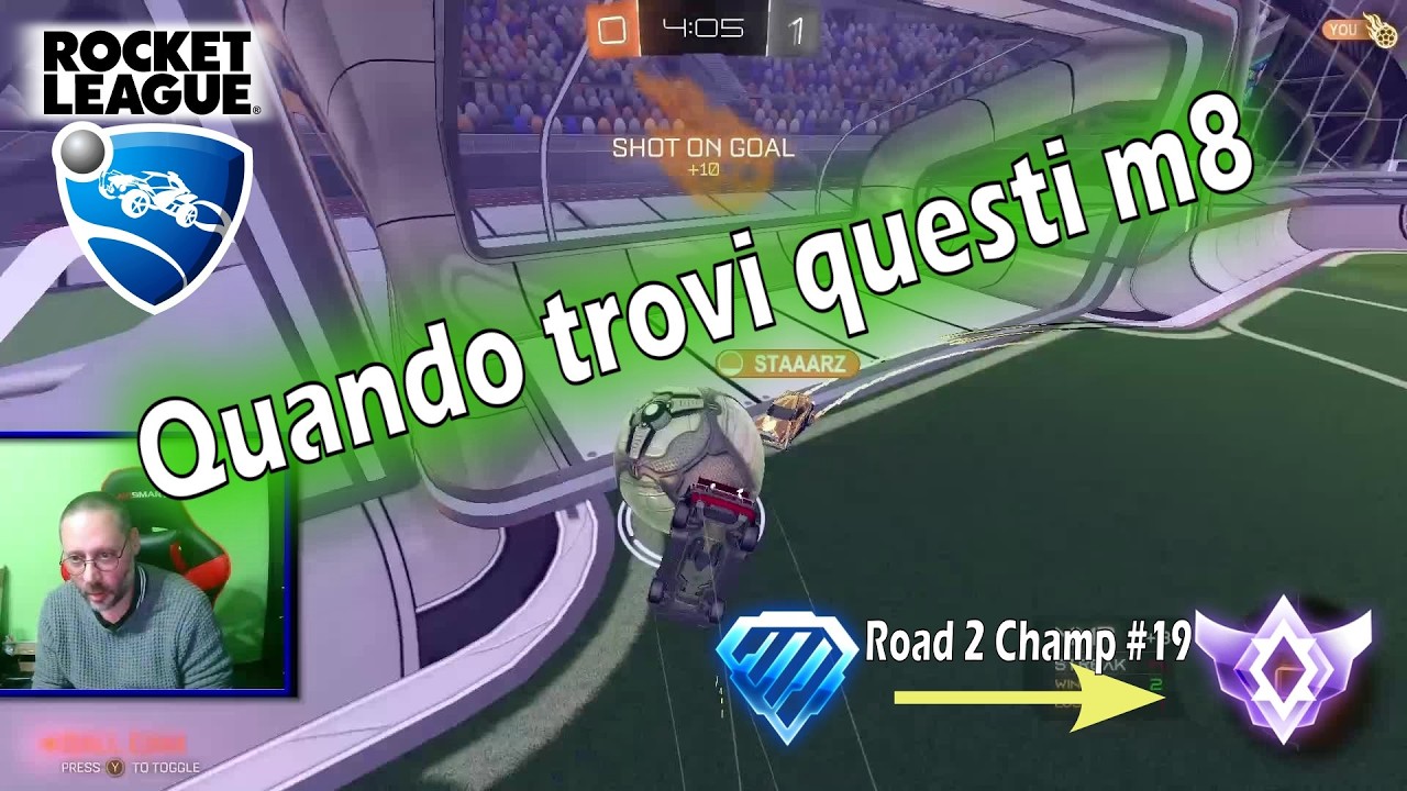 Quando incotri certi m8 - Road 2 Champ - 19 - #rocketleague #rlchamp #rl #rocketleagueitalia