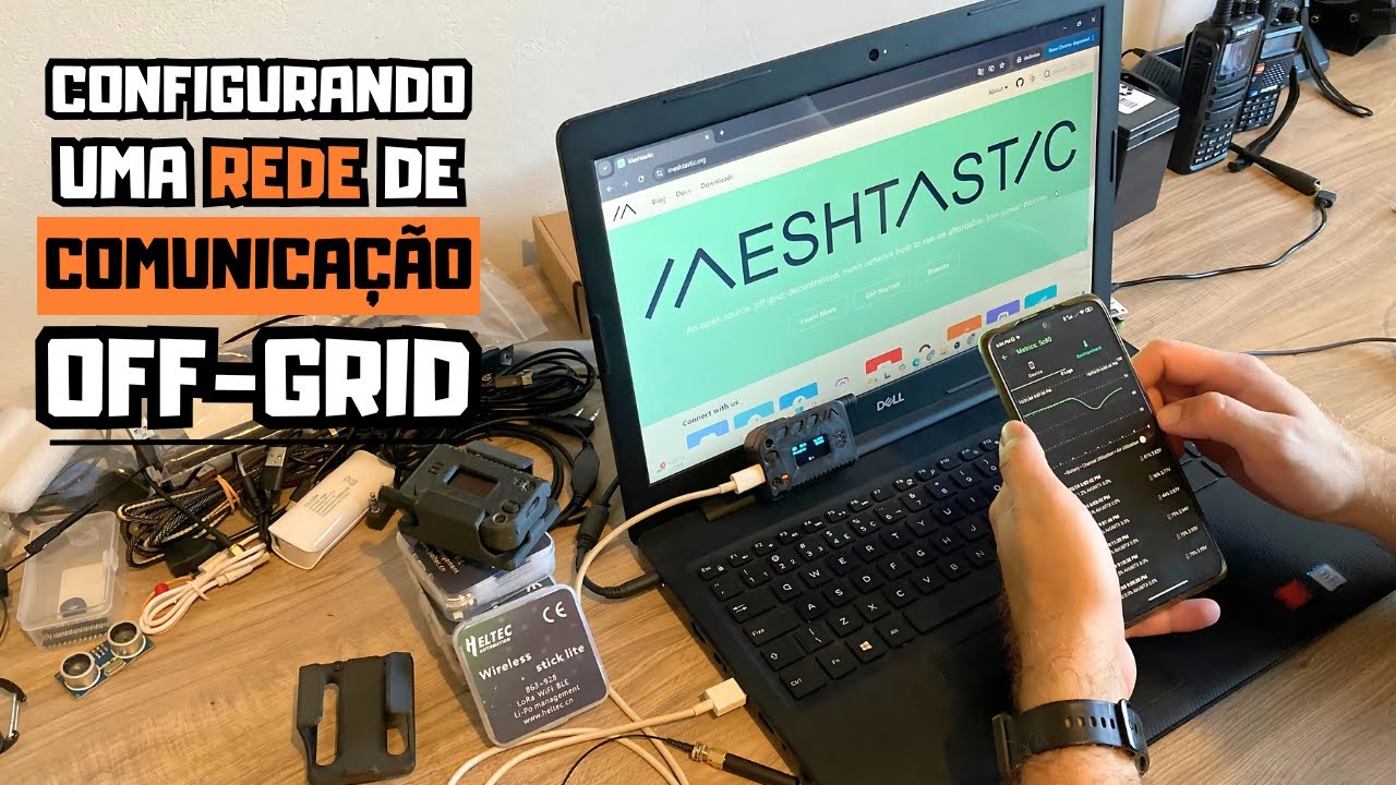 Uma introdução ao MESHTASTIC e LoRa