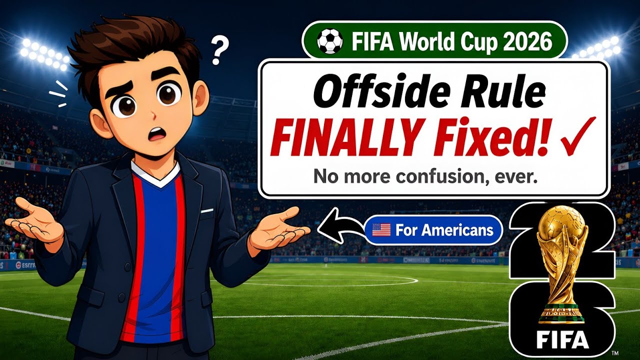 The FIFA World Cup Offside Rule Finally Explained (For Americans)