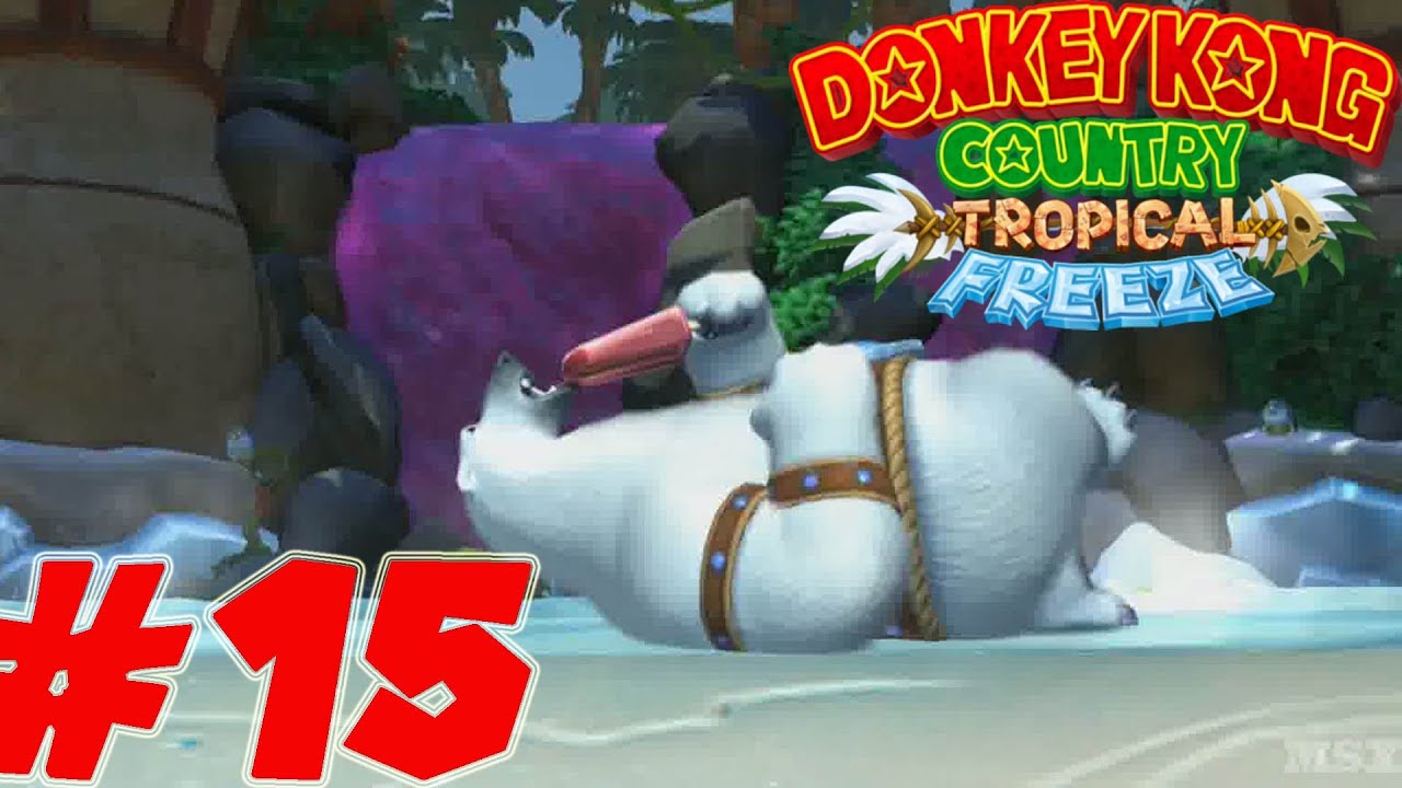 Donkey Kong Country Tropical Freeze - Walkthrough Part 15 - World 5 3/3 BOSS Battle [ HD ]