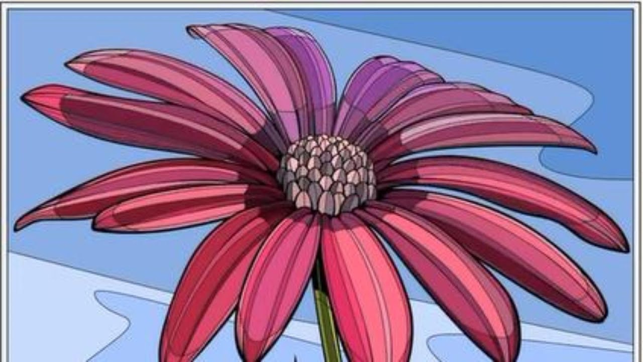 Pink Flower Comes to Life | Zen Coloring | ASMR