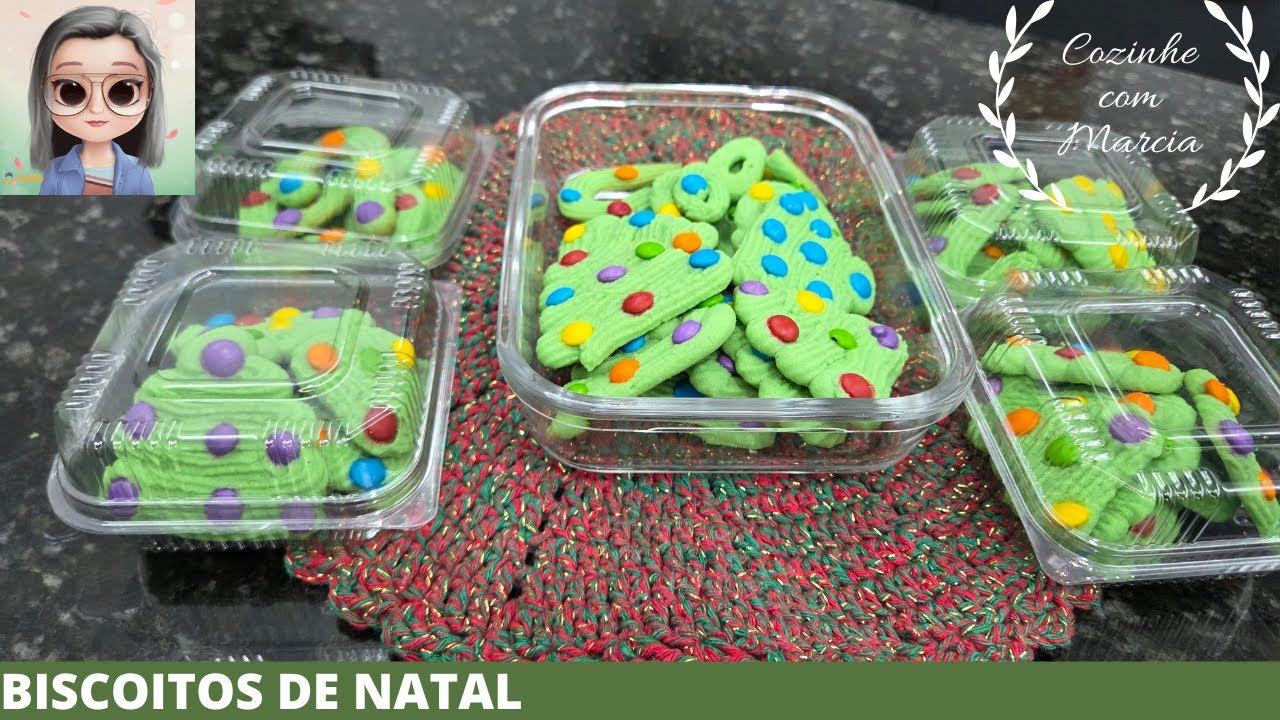 BISCOITOS PARA PRESENTEAR NO NATAL! 