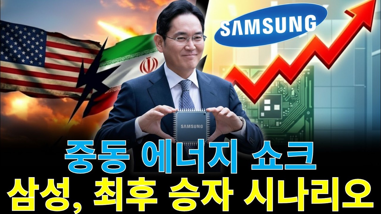삼성전자 폭락장? 오히려 '꽃놀이패' 쥐게 될 결정적 이유 3가지