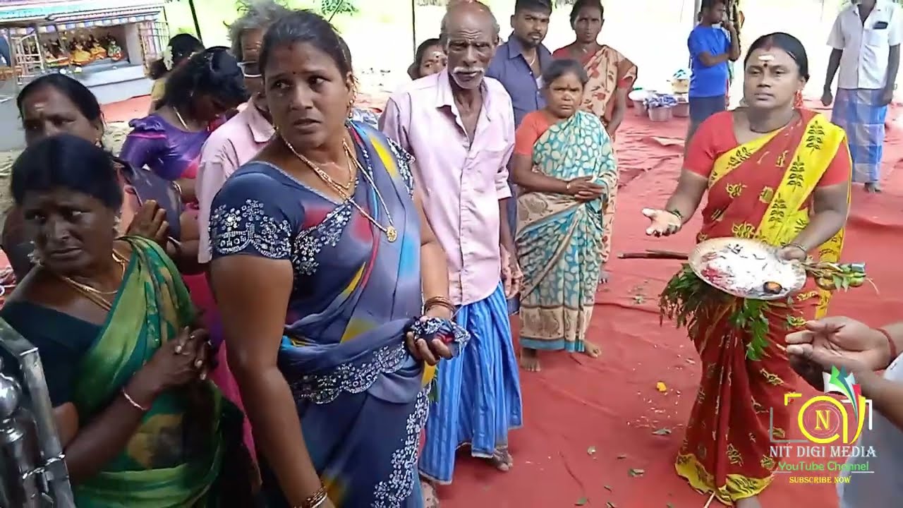 நாகாத்தம்மன் செல்லியம்மன் பெண்கள் சாமி ஆட்டம்