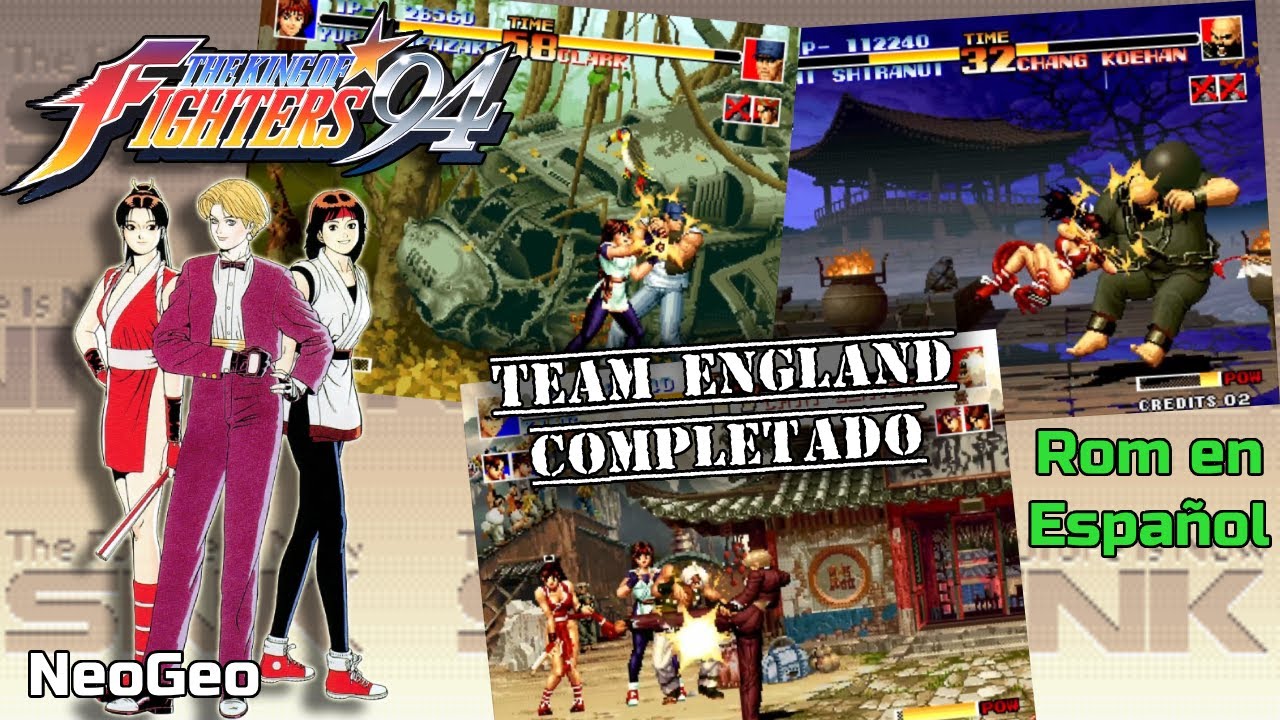 The King of Fighters 94 (Completado England Team) (Español) NeoGeo