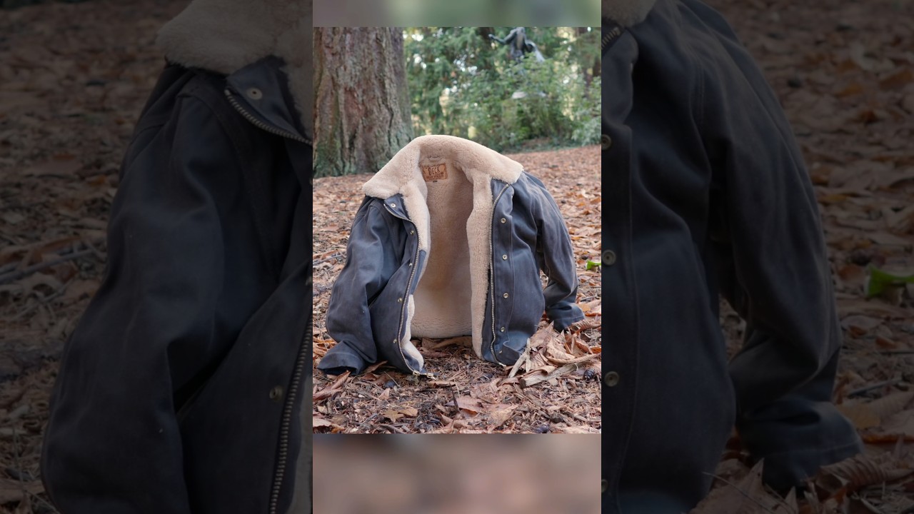 The HEAVIEST Waxed Canvas Winter Coat | Heat Straps Deck Jacket