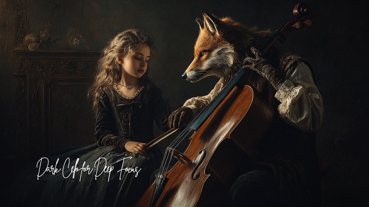 Dark Cello for Deep Focus | Intellectual Solitude for Reading & Writing