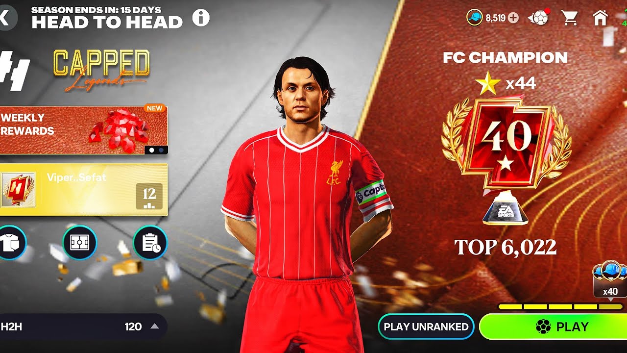 Fc Mobile Head To Head Gameplay🥶Road To 50 Stars✅