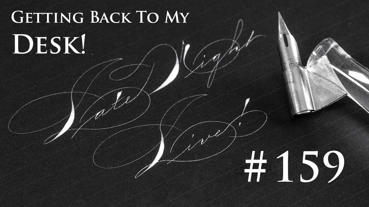 Getting Back to My Writing Desk! (Late Night Live #159)