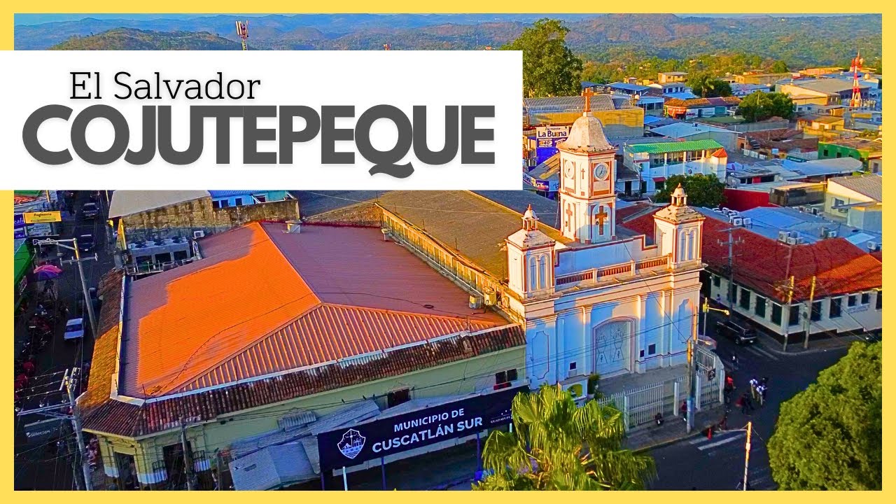🇸🇻 EL SALVADOR - Cojutepeque, Tierra de Butifarras desde las alturas 4K 🏙️