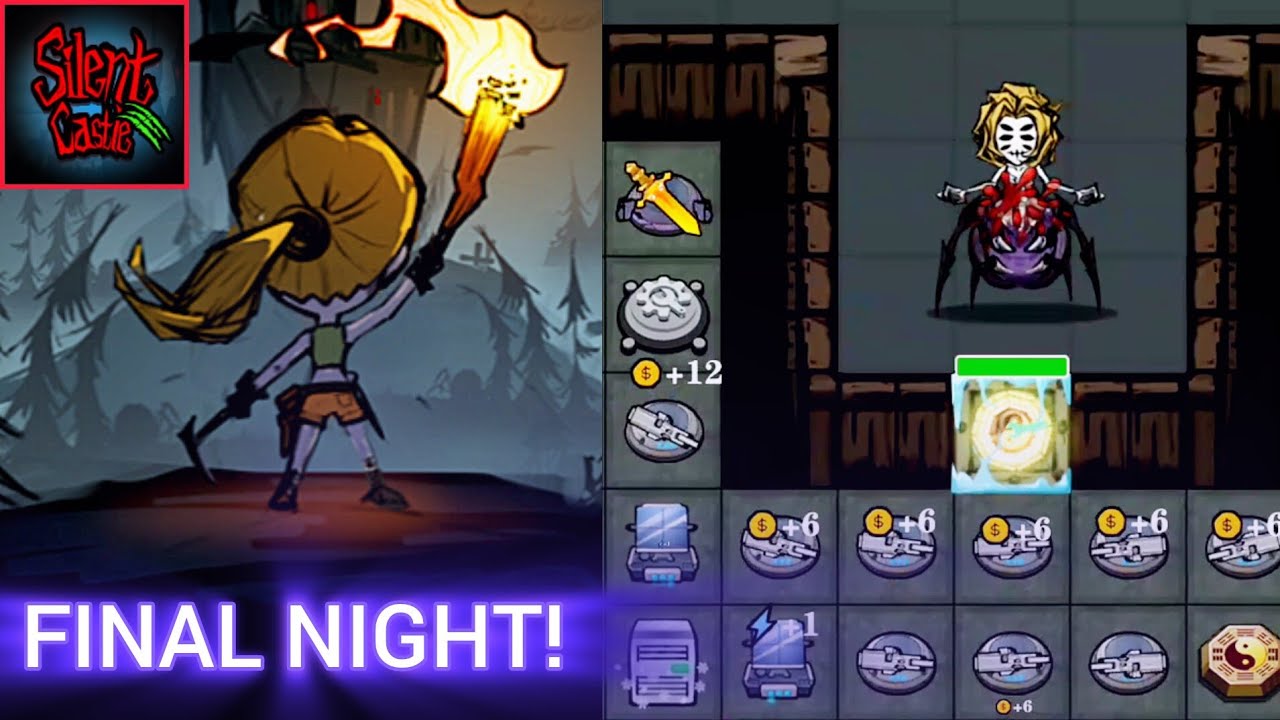 Fast Door Upgrade Wins the FINAL NIGHT 😱 | Survival Mode – Silent Castle (night - 18)