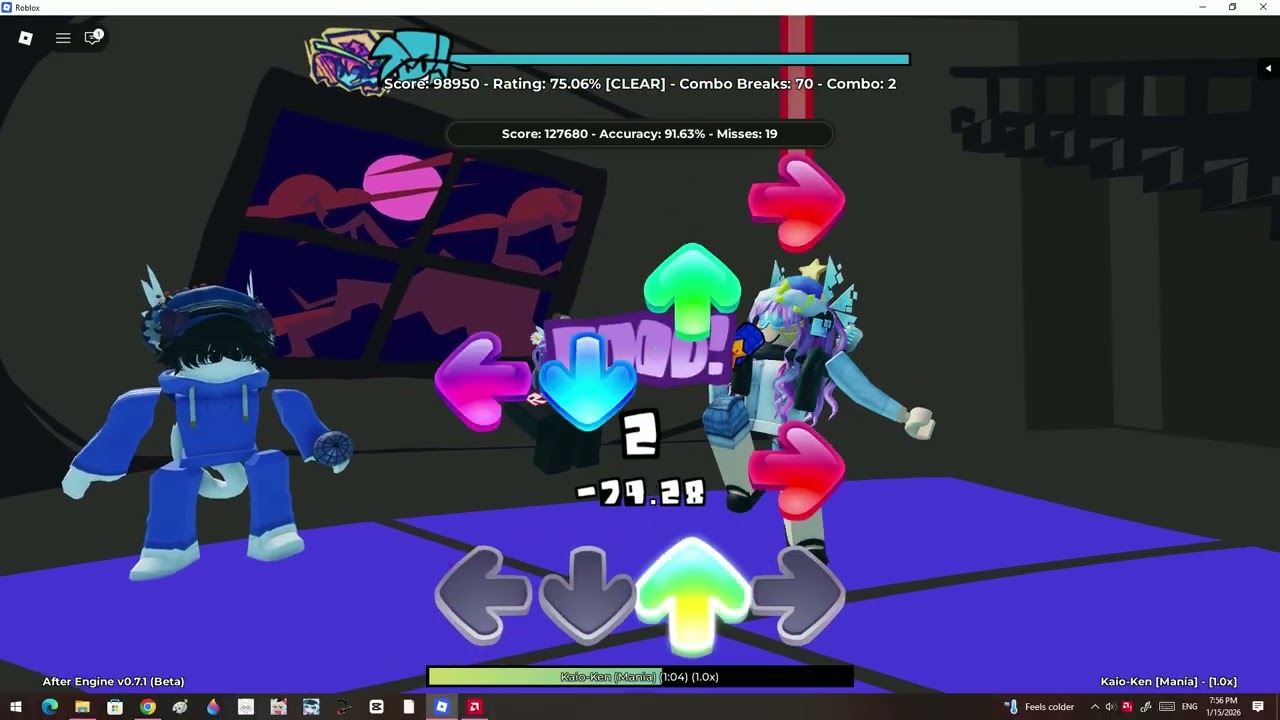 Kaio-Ken (Mania) (Roblox) (Project: Afternight)