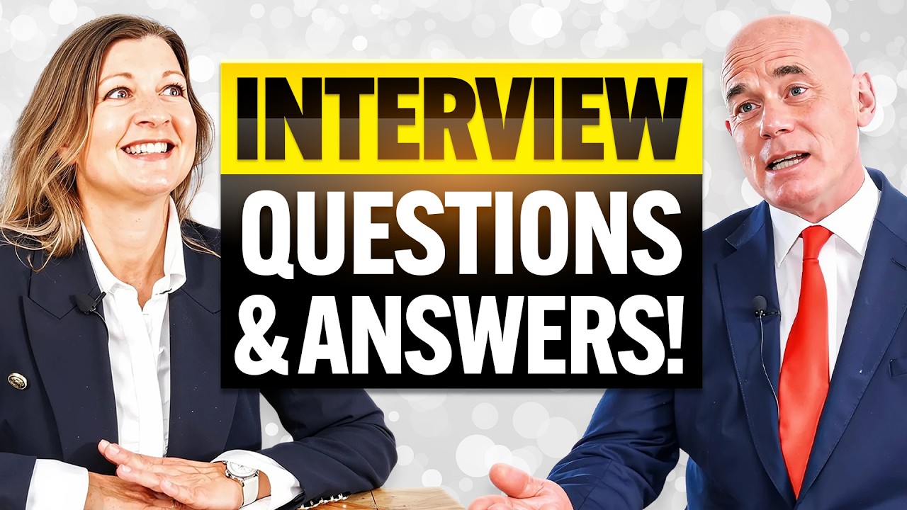 TOP 11 INTERVIEW QUESTIONS & ANSWERS! (How to PASS a Job Interview) INTERVIEW TIPS for 2025!