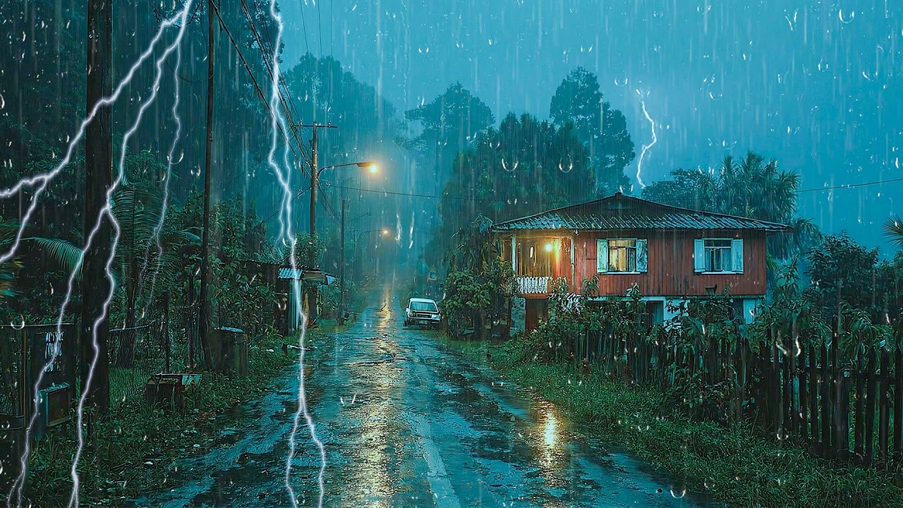 Sonidos de Lluvia Relajantes para Curar el Insomnio y Dormir Profundamente