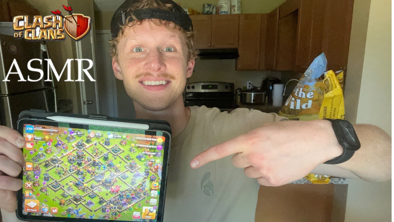 ASMR Clash Of Clans! Clan Games | New Attack Strat | Loot Grind