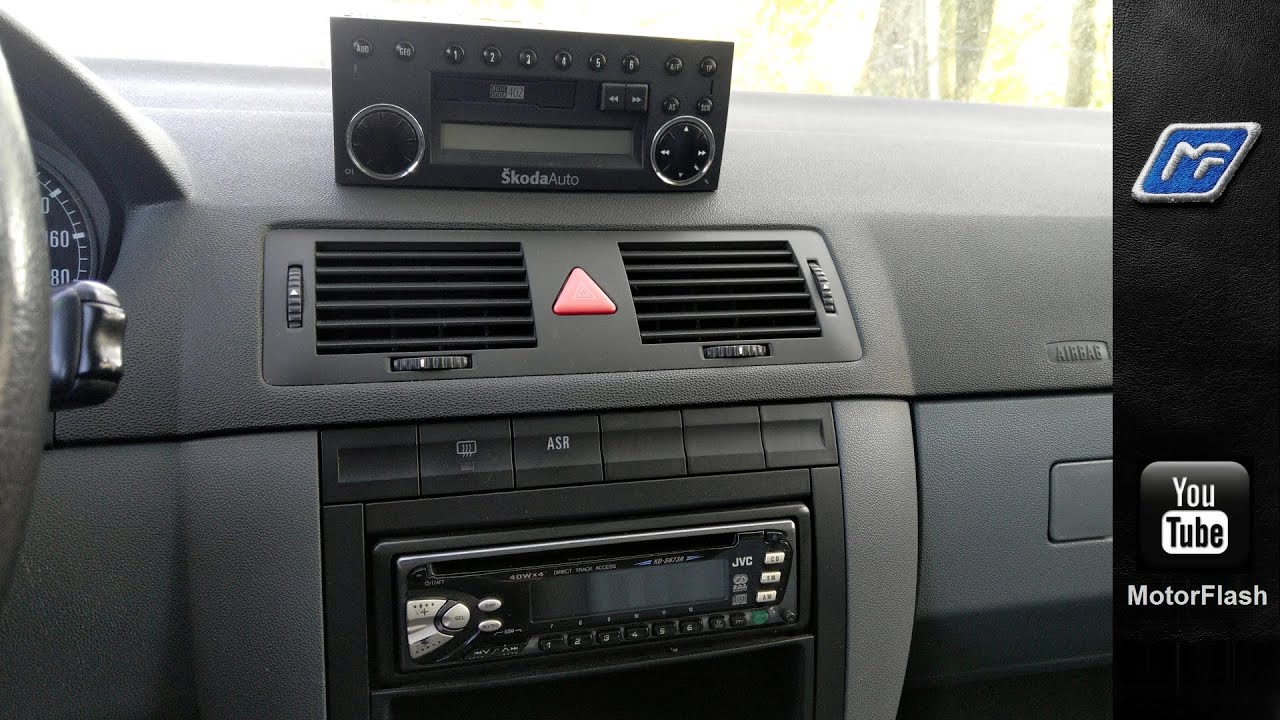 Škoda Fabia 1 - Jak vyměnit Rádio / How to replace Radio