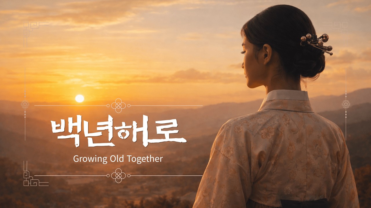 [고음질 가사자막] 해로(Growing Old Together) Audio Lyrics KR / EN / JP | 말 없이 나란히 늙어가는 사랑