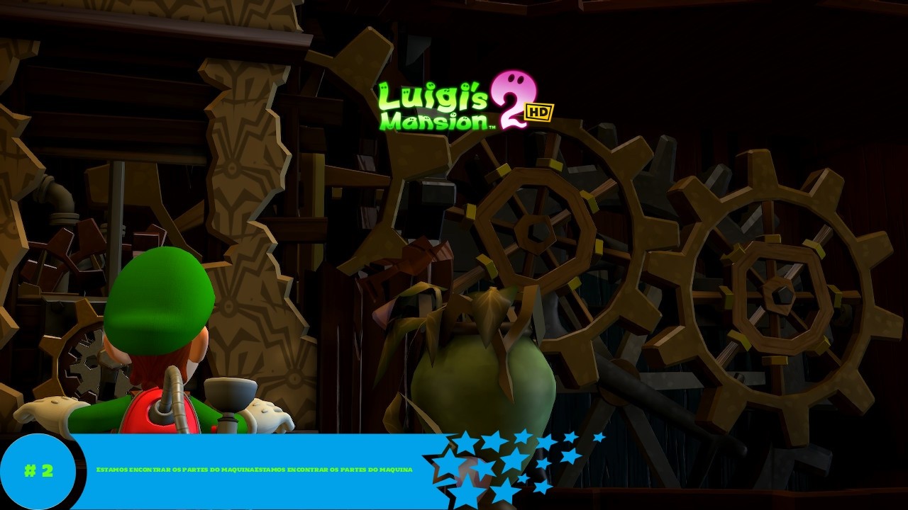 Vamos jogar - Luigi Mansion 2 HD Gameplay # 2 Estamos encontrar os partes do maquina