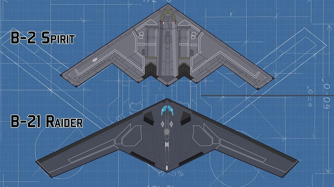 B-2 Spirit kontra B-21 Raider: Pojedynek potężnych bombowc&oacute;w