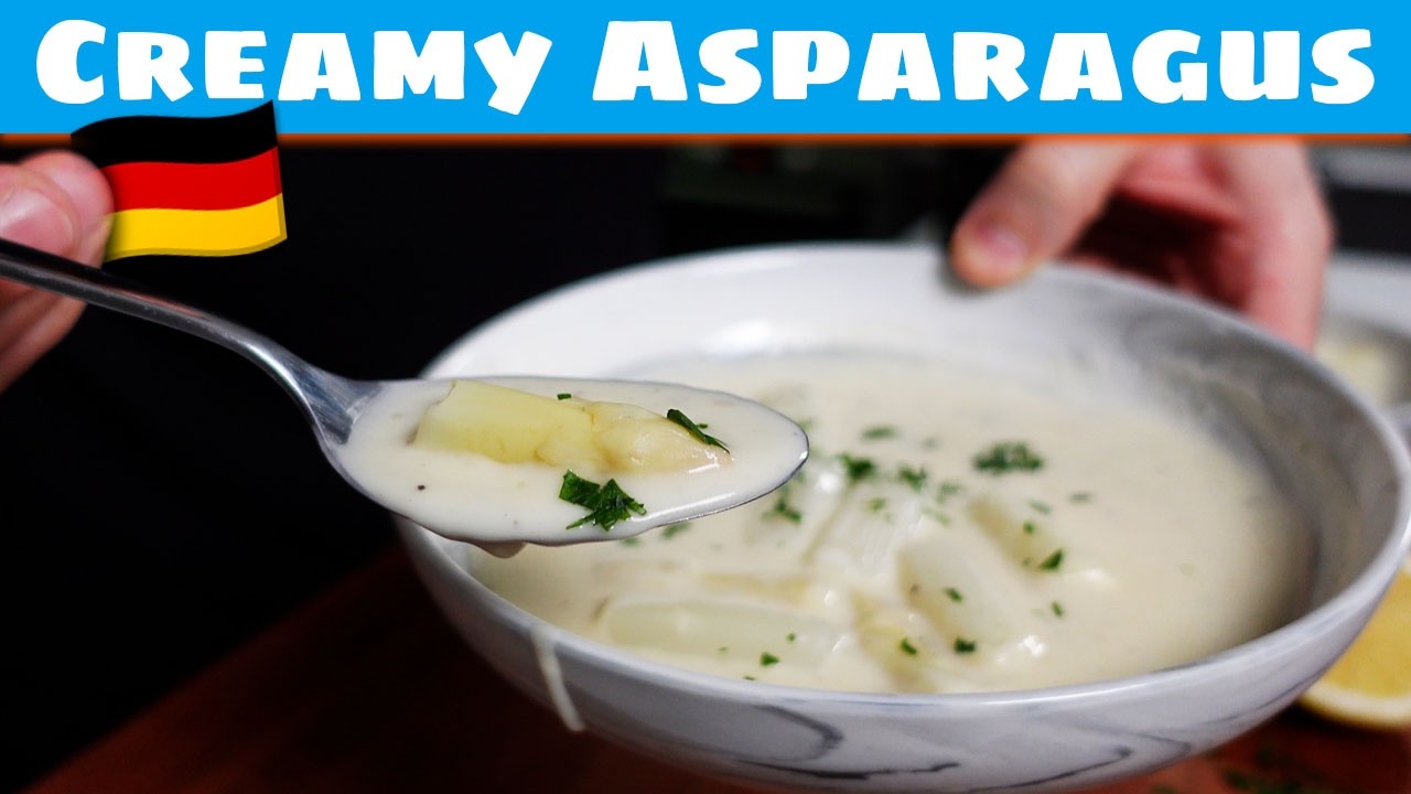 How to Make German Asparagus Cream Soup That Tastes Like Fine Dining