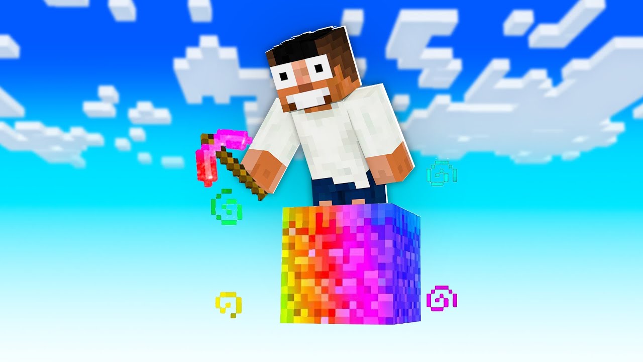 Minecraft, But It's On 1 Super Block || Minecraft Mods || Minecraft gameplay