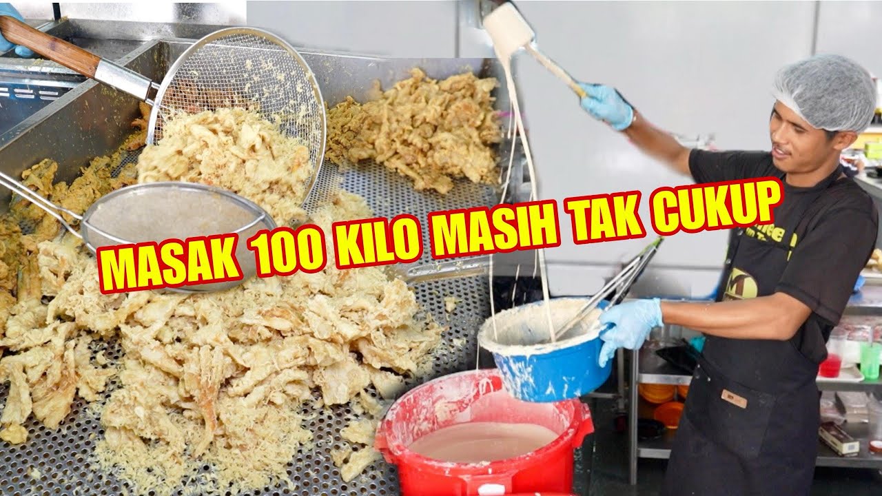 100 KILO SOTONG CELUP TEPUNG CRISPY HABIS LICIN SETIAP HARI