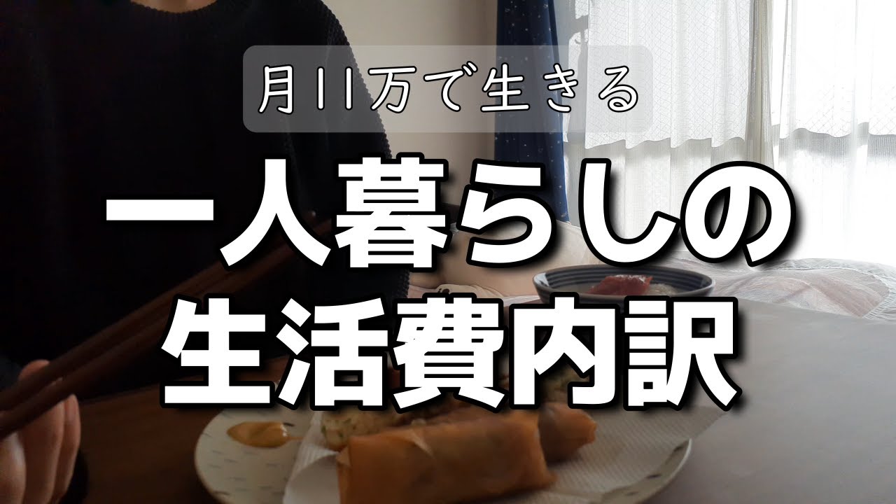 【低収入｜アラフォー独身女】一人暮らしの生活費内訳│働きたくない【手取り13万│支出予算11万】