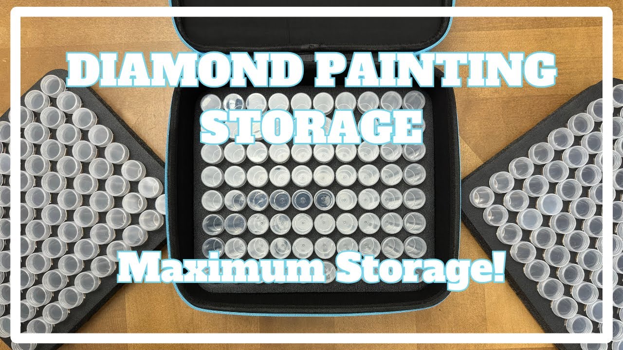 How Much Can I Fit In Here?!! | Diamond Painting Storage Unboxing from ArtDot