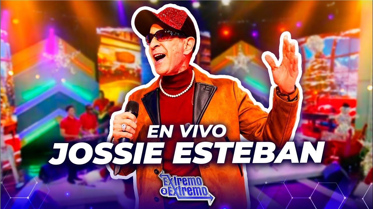 ¡Jossie Esteban  La leyenda del merengue nos cautiva en vivo! Extremo a Extremo