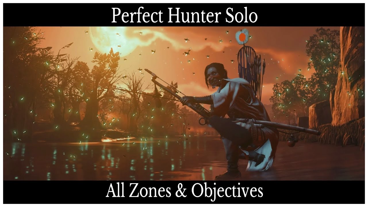 Ghost of Tsushima Legends: NMS Solo Clear: Perfect Hunter Solo: All Zones & Objectives