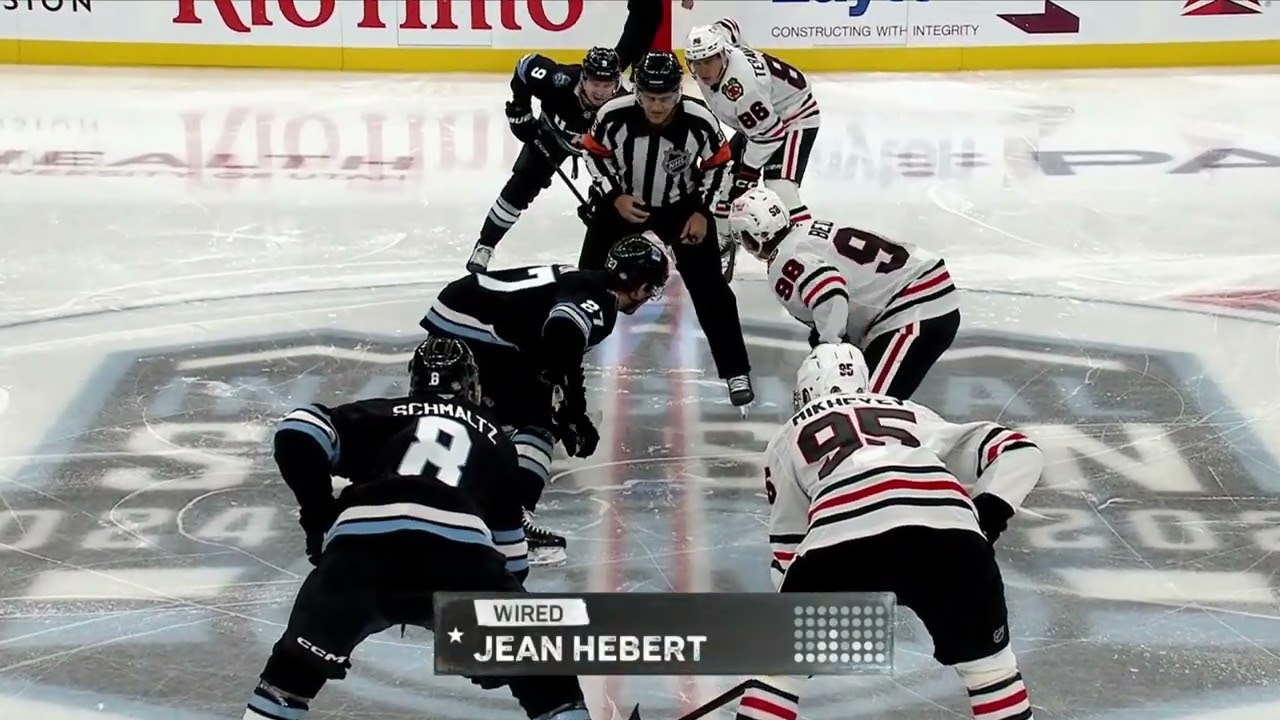 Referee Jean Hebert Welcomes the Utah Hockey Club to the NHL!