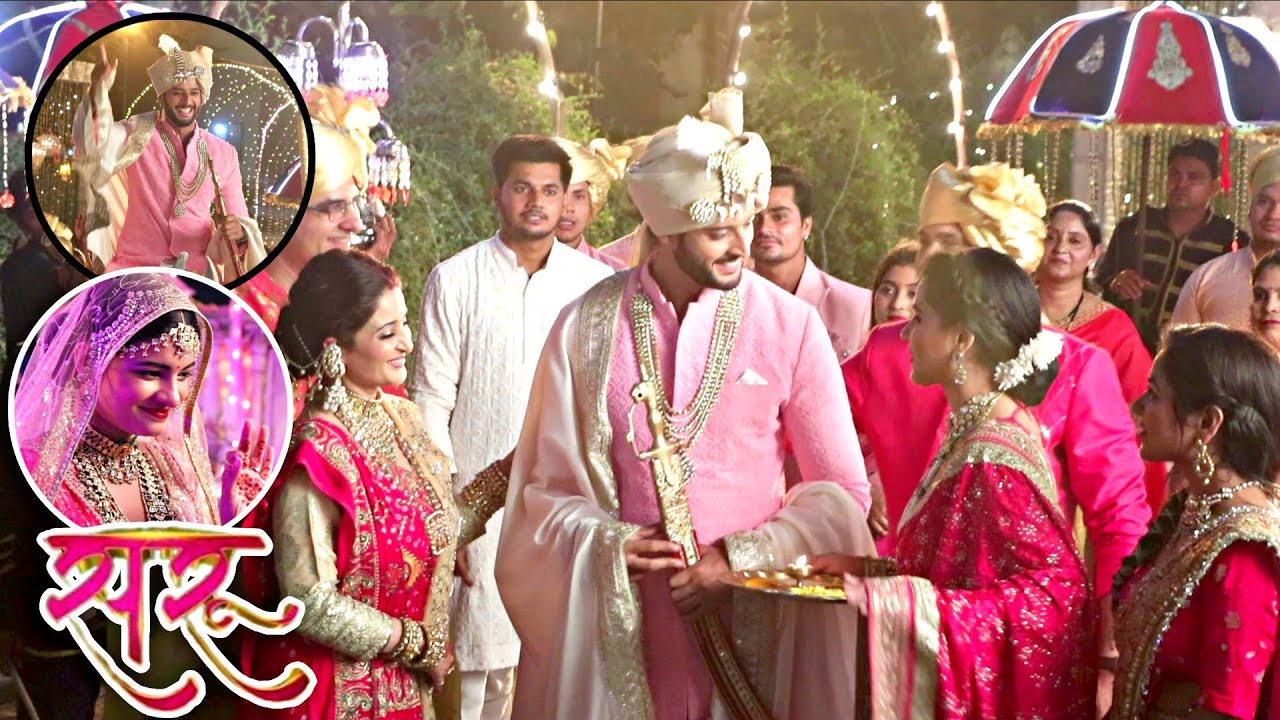 Saru | Zee tv | Ved Pahuche Barat Lekar Saru ke Ghar | On Location 