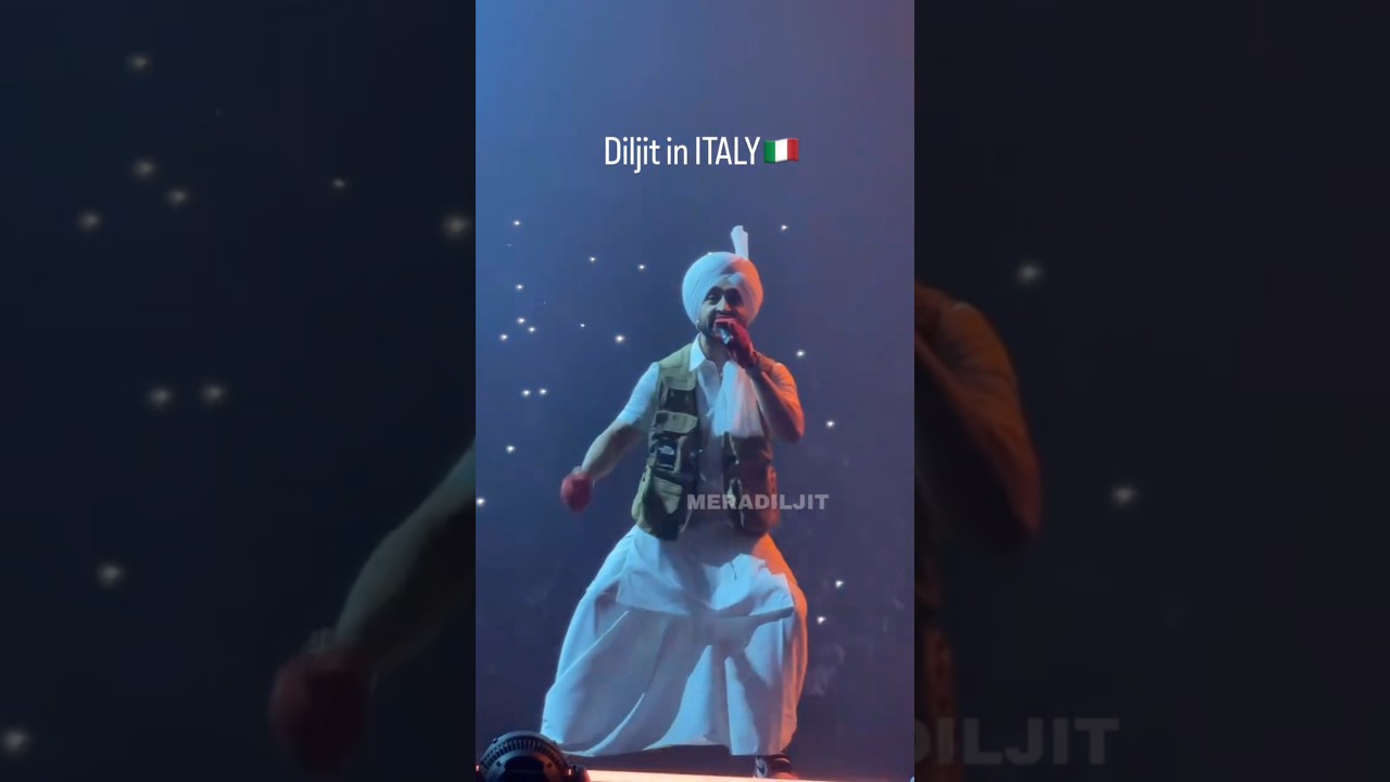 5 Tara Thakke uthe Diljit dosanjh live show Italy 🇮🇹 😍 