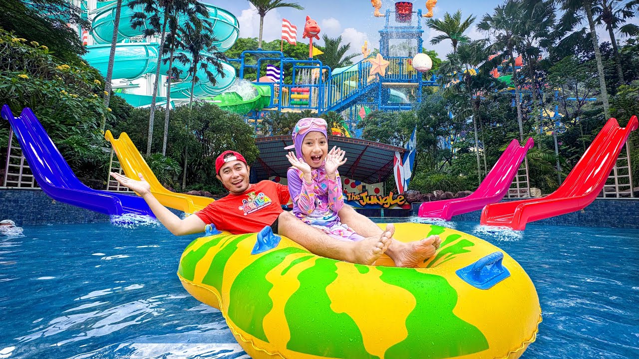 AQILA LIBURAN KE THE JUNGLE WATERBOM
