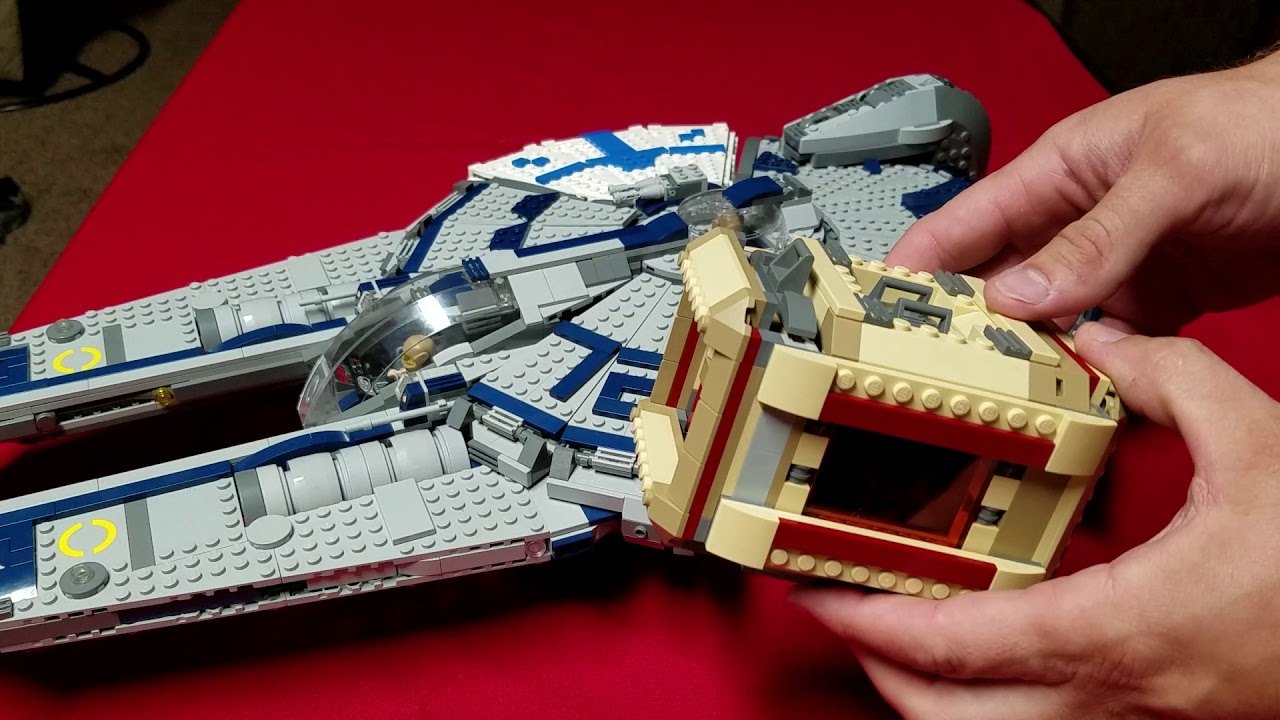 My moc! Lego YT 985 freighter # 76
