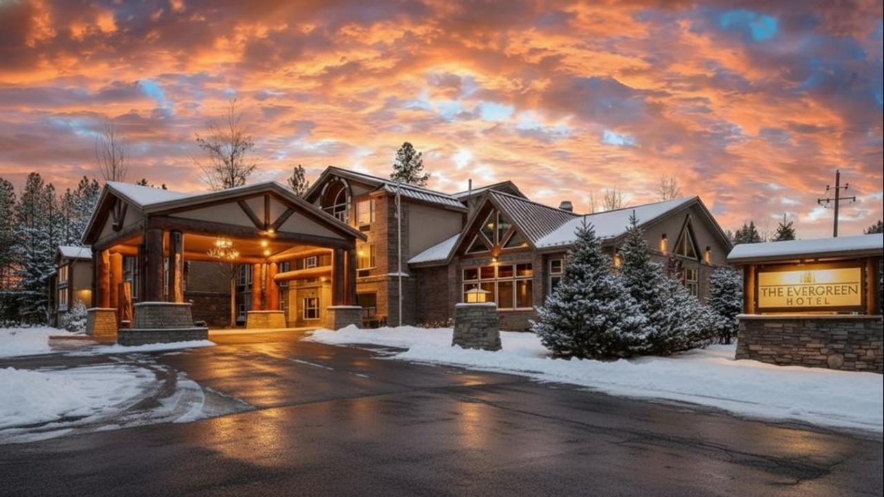 The Evergreen Hotel in McCall Idaho