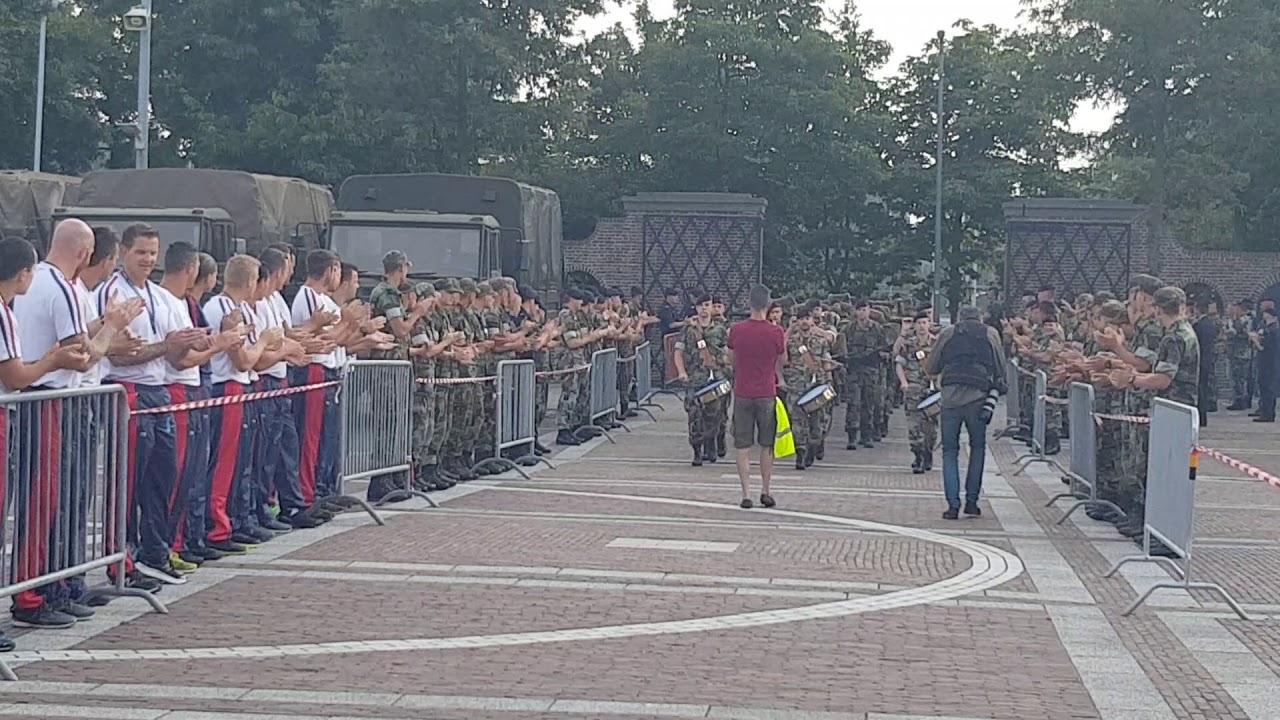 6 juli 2018 Van Ghent Kazerne Rotterdam binnenkomst korporaals opleiding