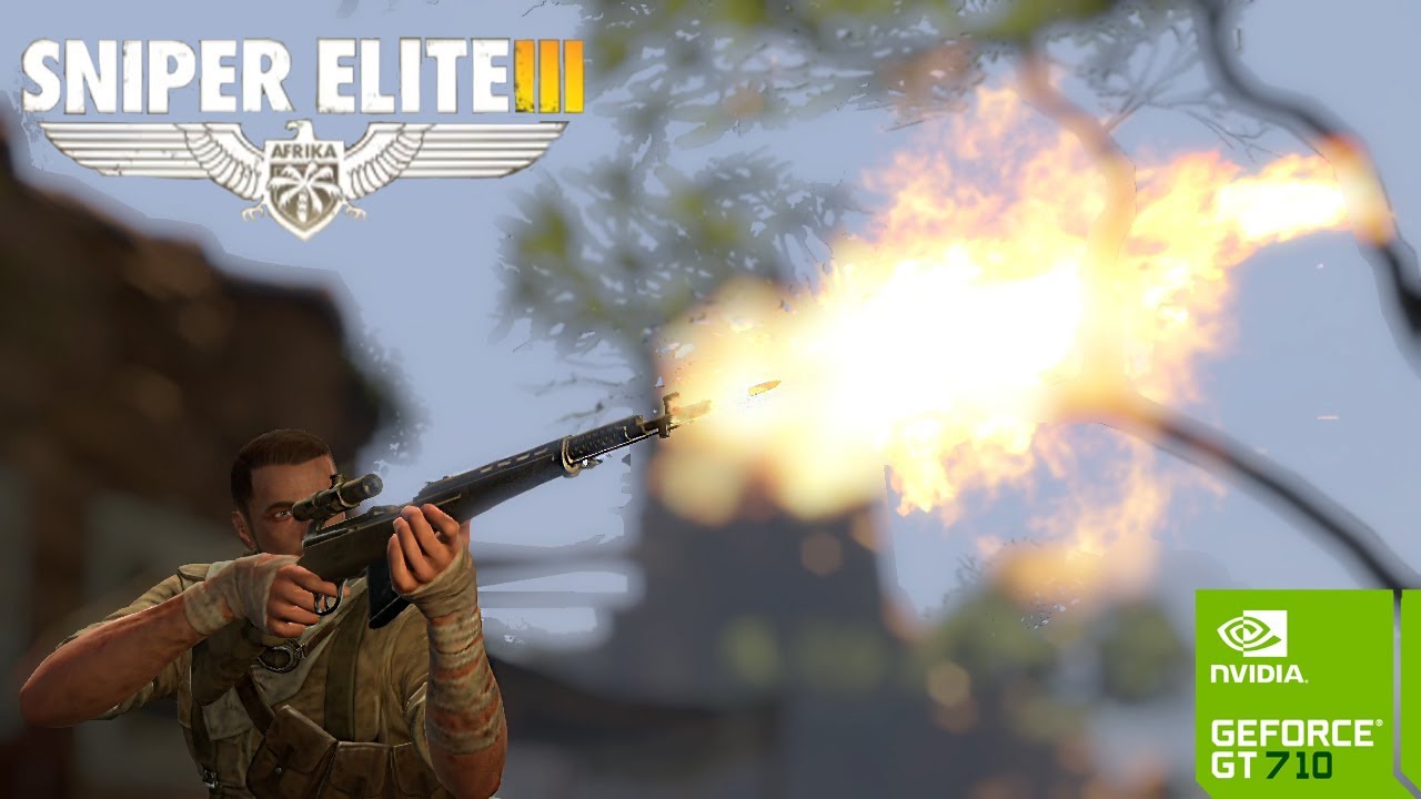 Sniper elite 3 on gt 710 DDR3 2GB