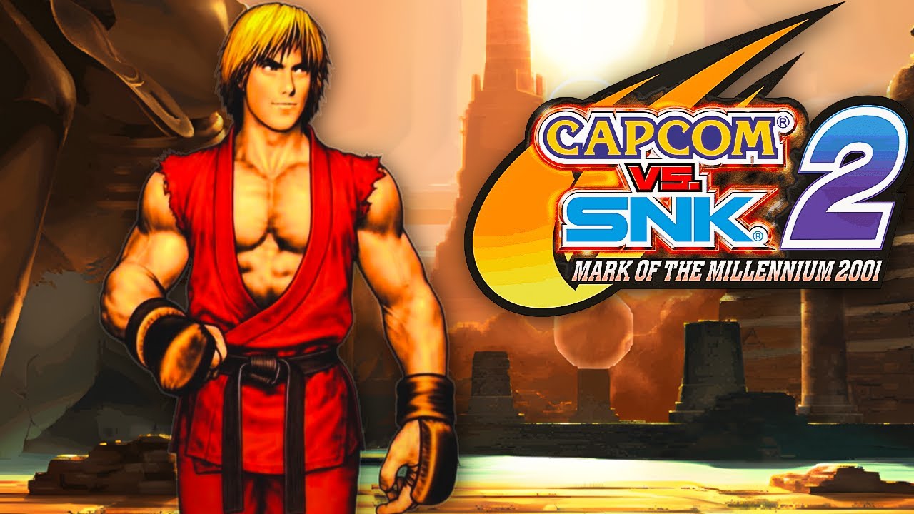 CAPCOM vs. SNK 2 Pro Ken Arcade Mode Full Playthrough | Classic Fighting Game
