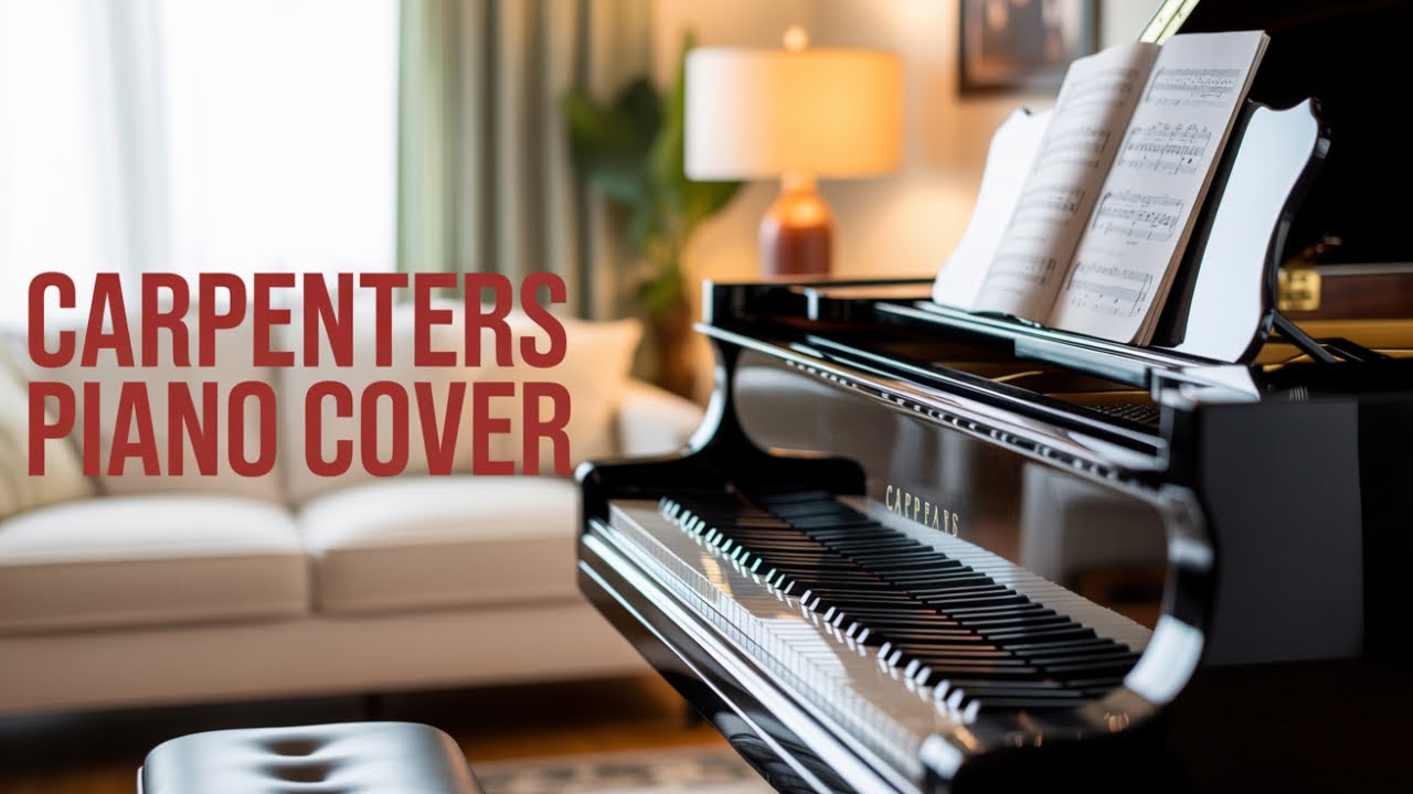 LIVE Piano - Two Great Songs by The Carpenters | Piano Cover