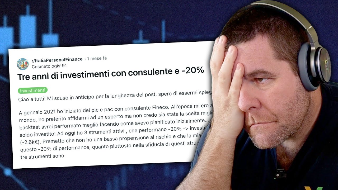 Fare - 20% in tre anni con il consulente finanziario