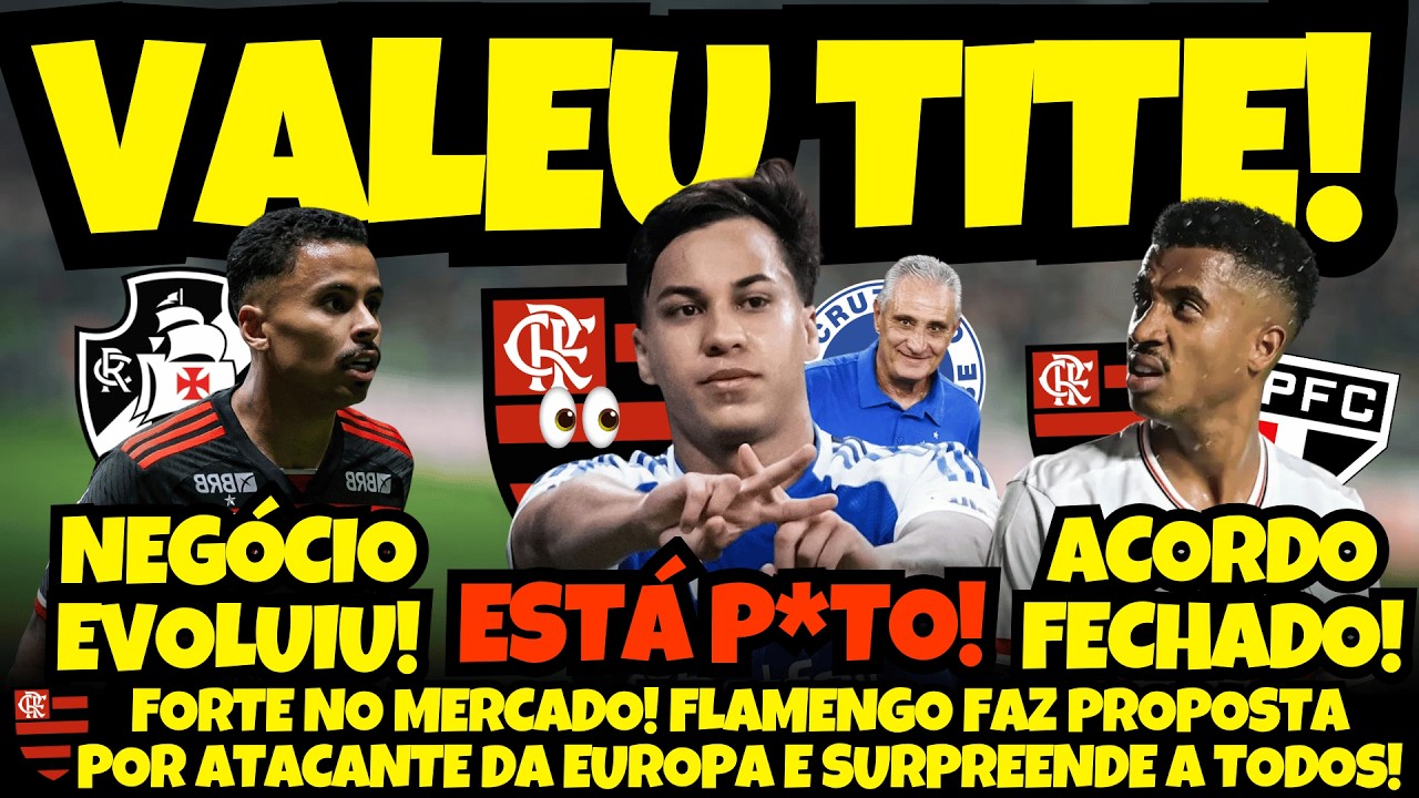 KAIO JORGE ESTÁ INSATISFEITO E TOMOU ATITUDE QUE ANIMOU O FLAMENGO! ACORDO FECHADO POR M. ANTONIO!