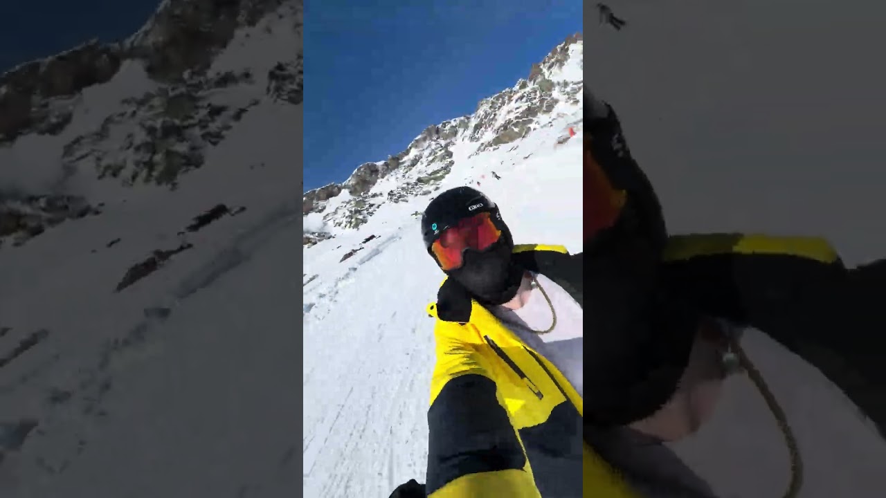 [4K 60fps] Zermatt Skiing: Full Run Piste 11 & 19 (Rothorn to Gant) POV
