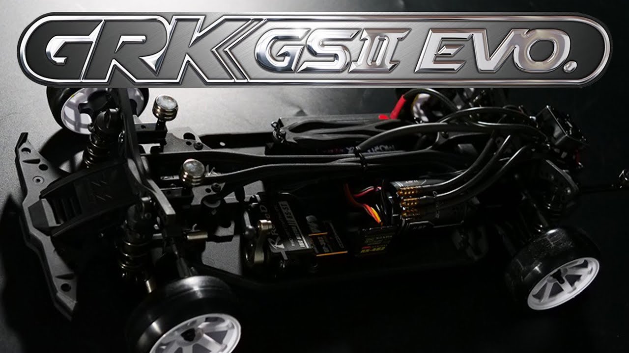 最新の組立済ラジドリ、GRK GS2 EVOシェイクダウン！！